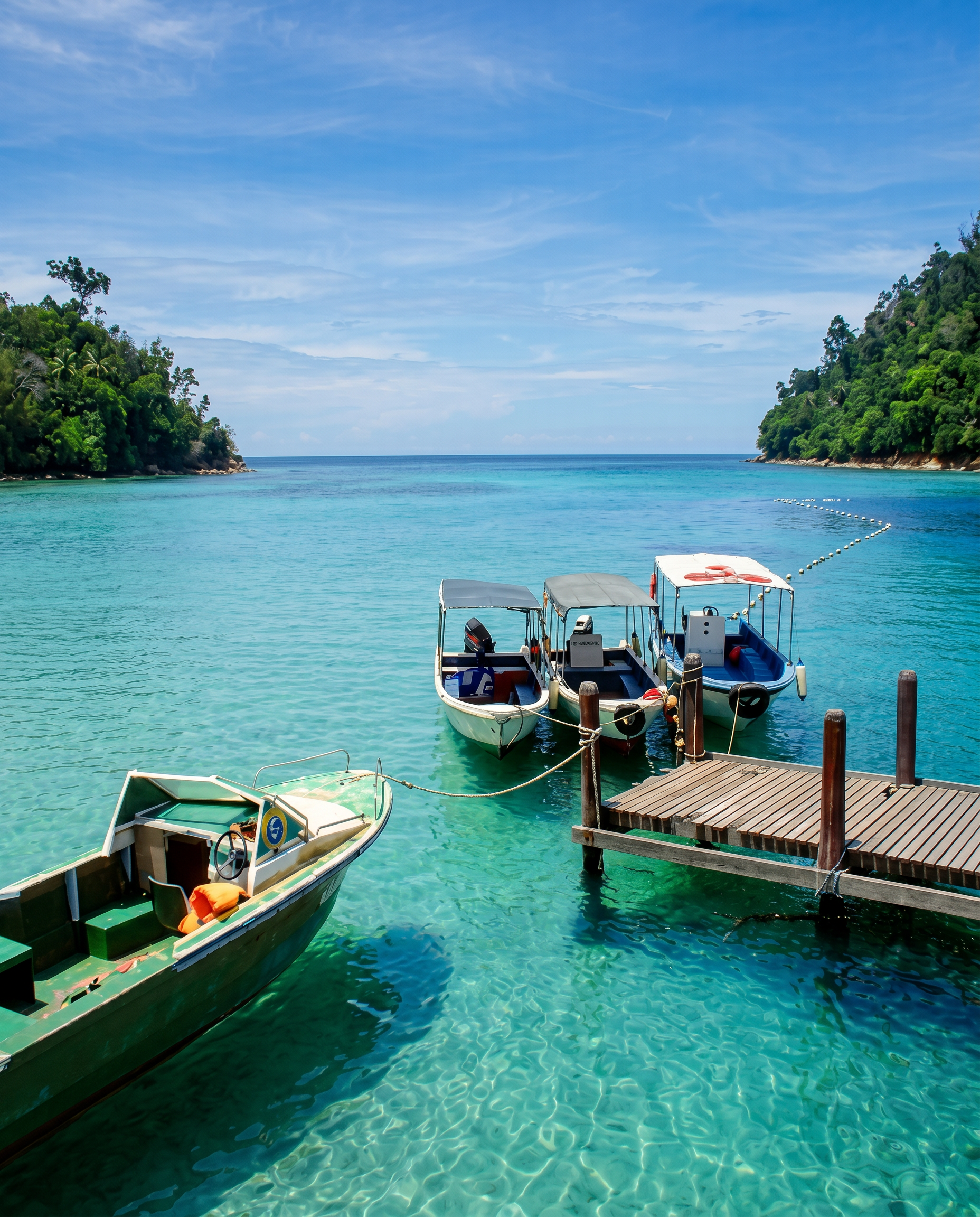 Marang Jetty · 5 km (7 mins) — nearby attraction from Rajawali D'Cabin Chalet, Kuala Terengganu